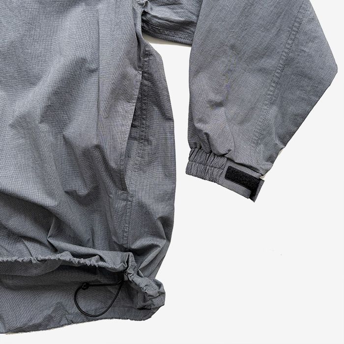 Seersucker Pullover Shirt / Gray
