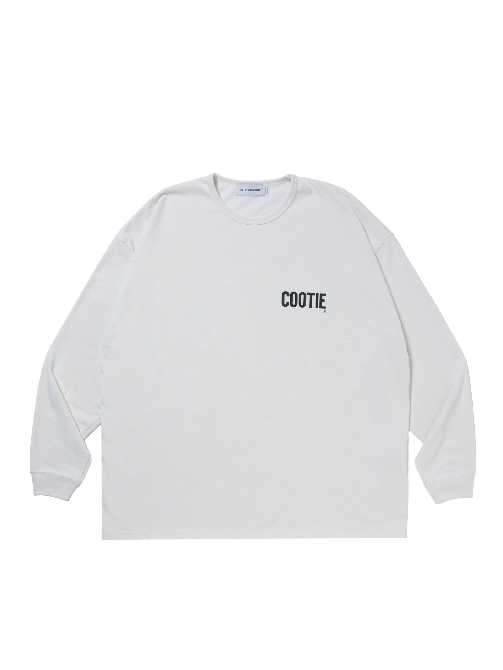 Dry Tech Jersey Oversized L/S Tee / OFF IVORY /  ドライテック ティーシャツ
