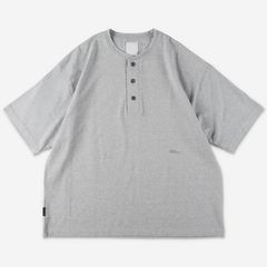 HENRY NECK SS TEE | GREY M