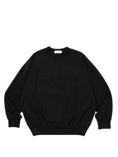 Heavy Oz Jersey Plain Crew / BLACK /  MVSヘビーオンススウェット