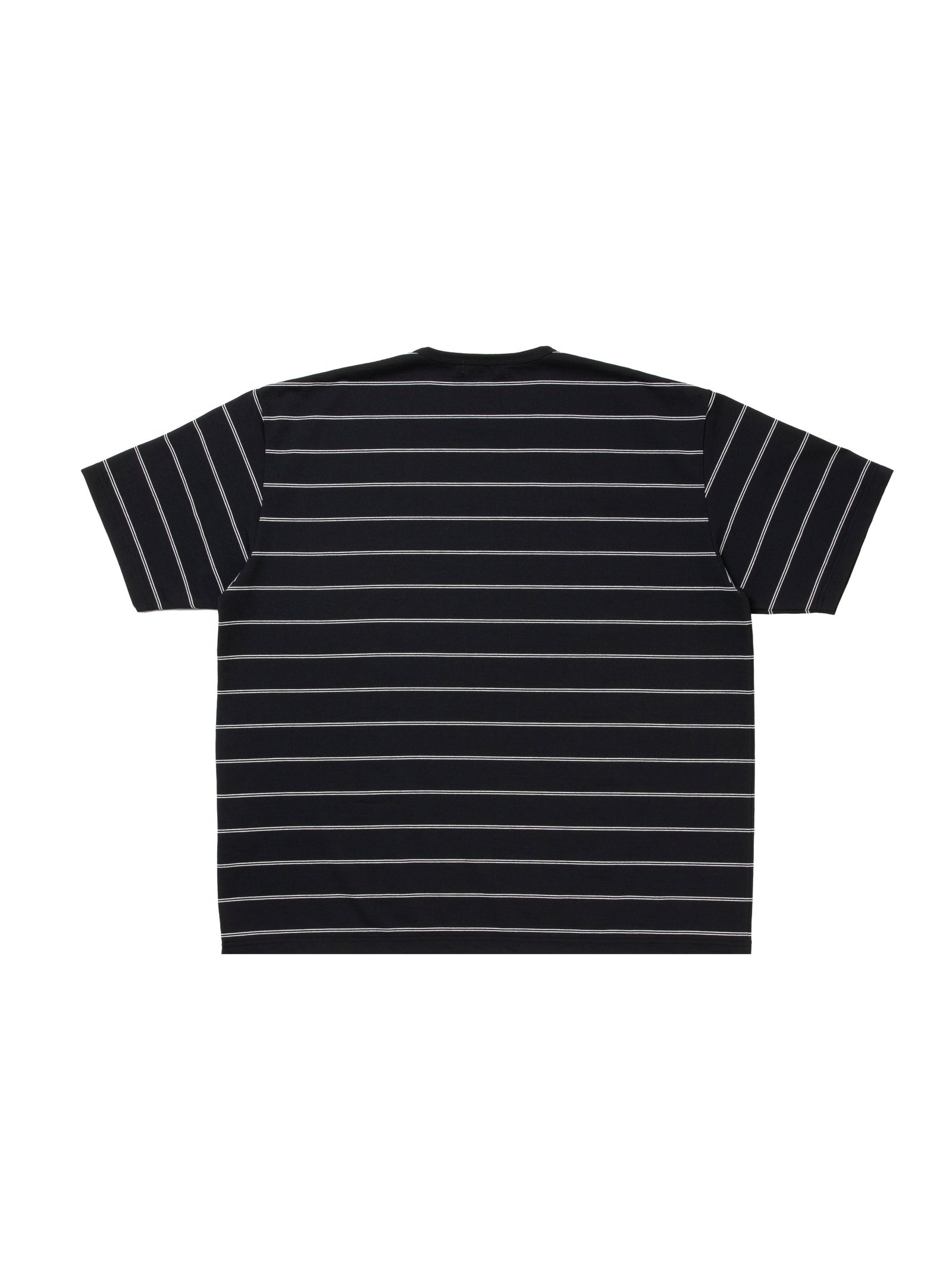 Dry Tech Jersey Border S/S Tee / BLACK /  ボーダー ティーシャツ