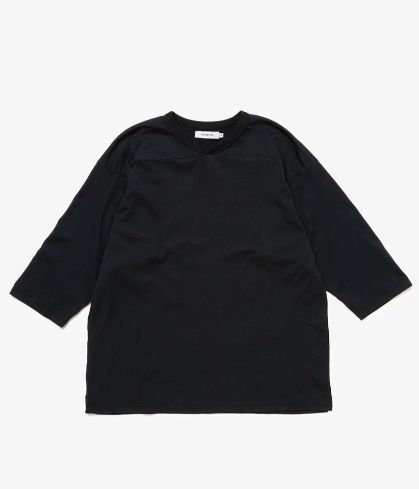 トップス nonnative COACH Q/S V-NECK TEE COTTON nonnative - COACH Q/S V-NECK TEE COTTON JERSEY OVERDYED / DK