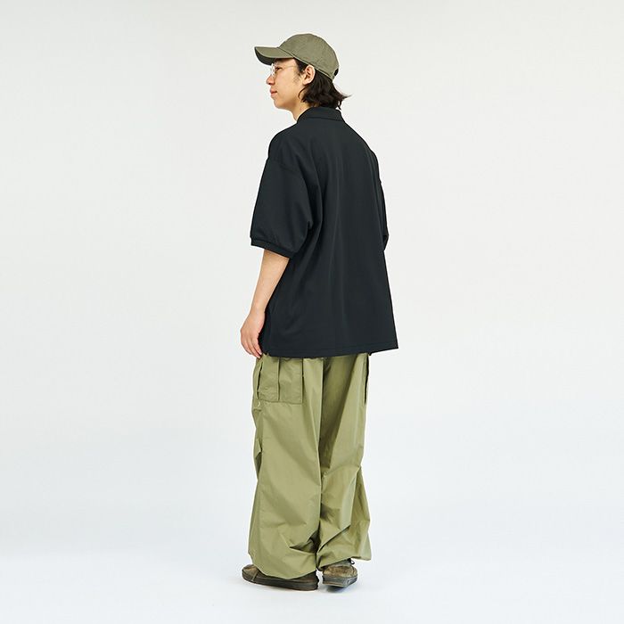 DRY PIQUE JERSEY S/S POLO / BLACK