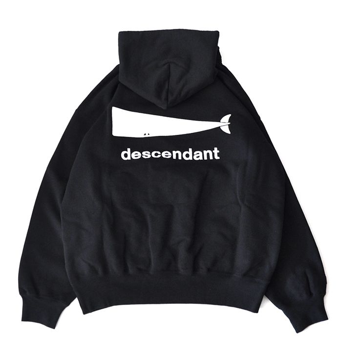 DESCENDANT - CACHALOT HOODY / NAVY | Stripe Online Store