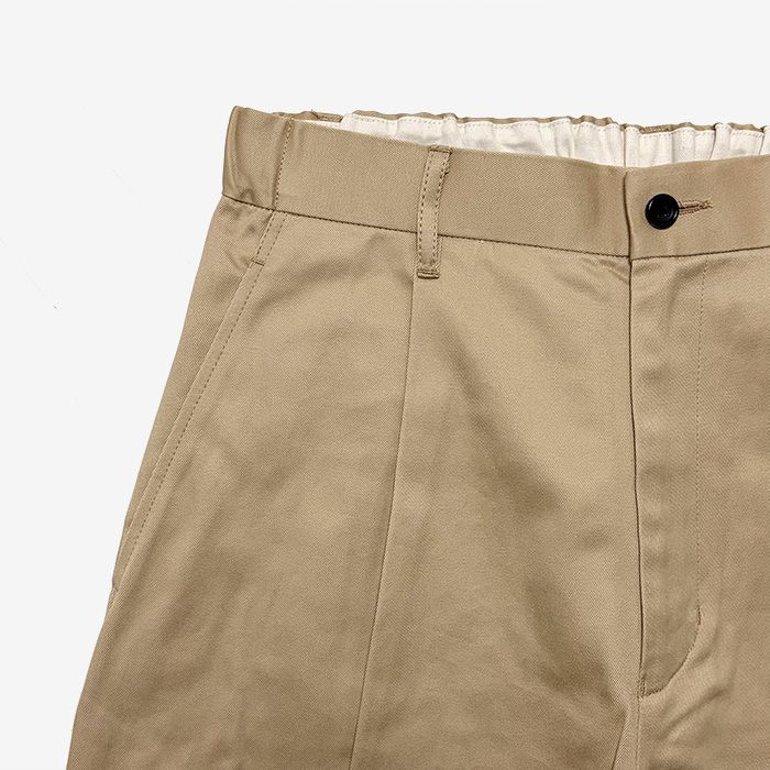 Westpoint Chino Wide Tapered Trousers / Beige