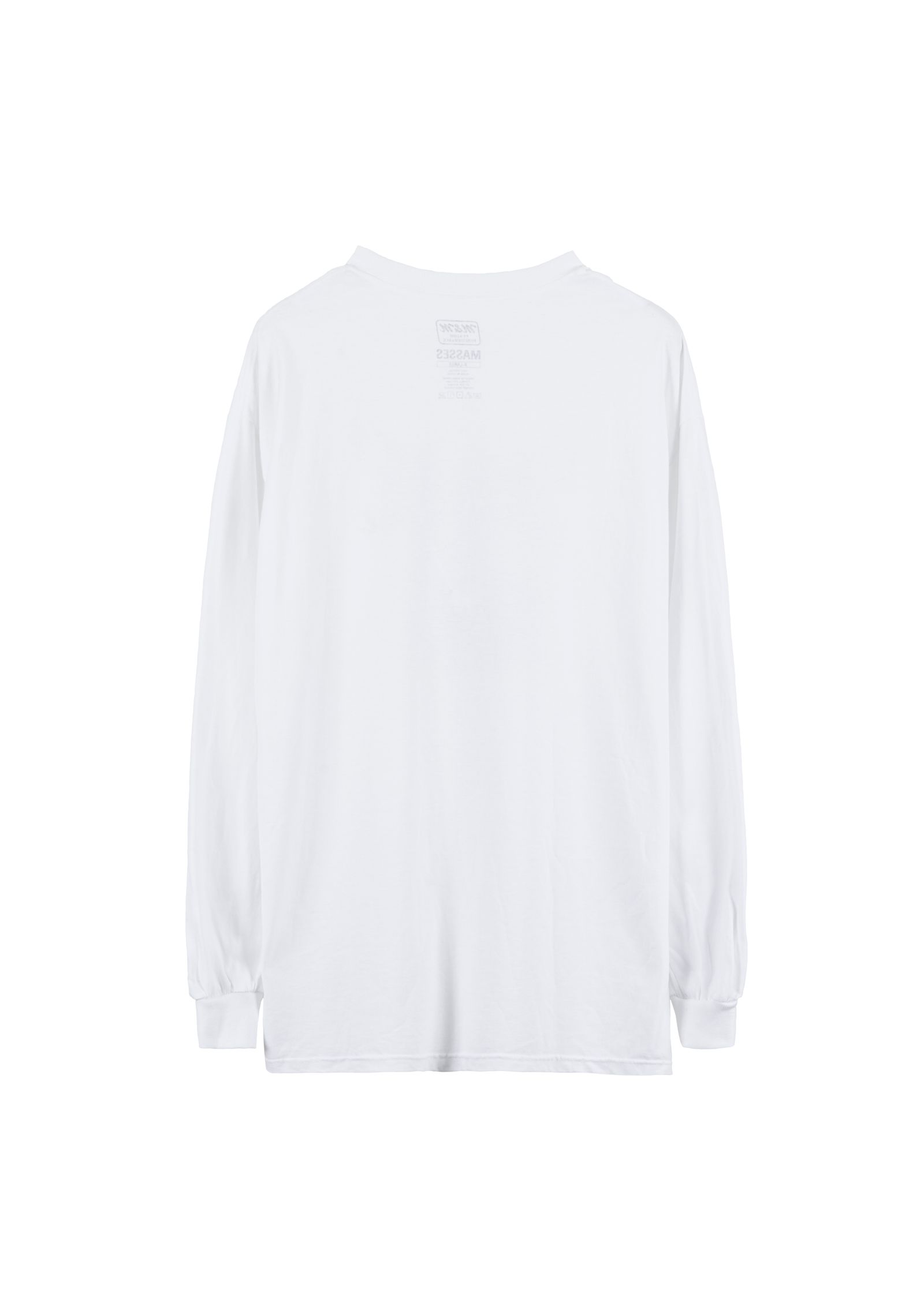 MASSES M&M ロンt M&M CUSTOM PERFORMANCE - PRINT L/S TEE (×MASSES) (RED