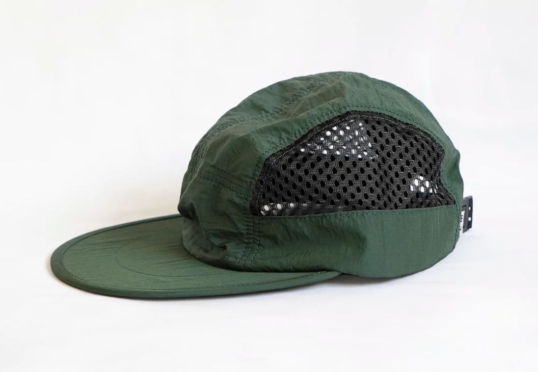 ENDS and MEANS - Mesh Camp Cap / Woods Green | Stripe Online Store