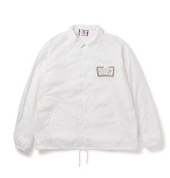 "Hoochies&Hennessy" Coach Jkt / WHITE
