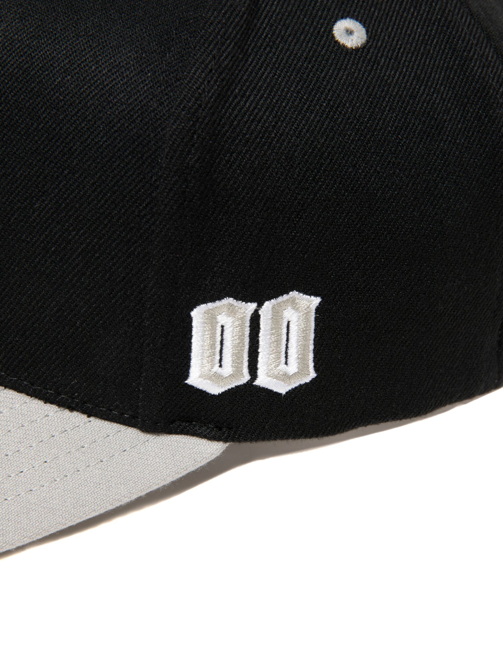 6 PANEL STRETCH SNAPBACK CAP / BLACK /  MITCHELL & NESSコラボ / MTL-CTE-03