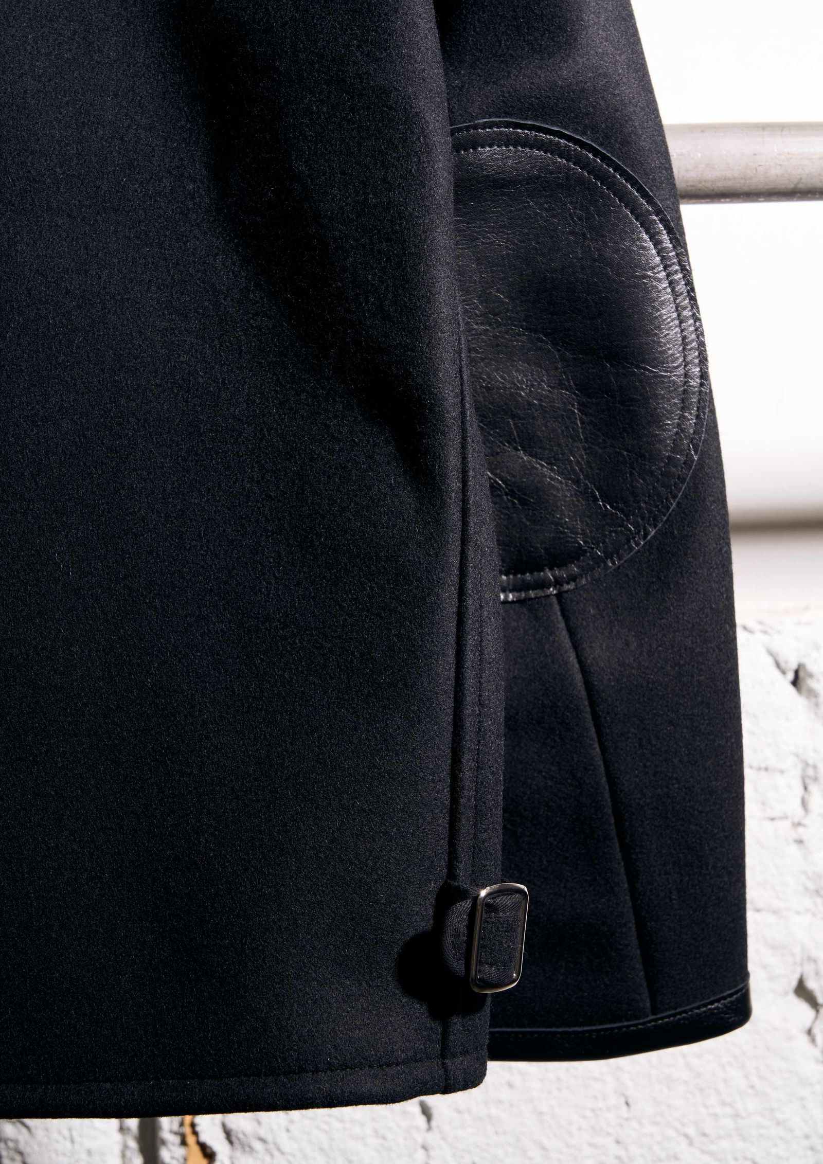 MELTON GS JKT / BLACK / コサックジャケット