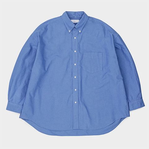 Oxford L/S Oversized B.D Shirt / SAX