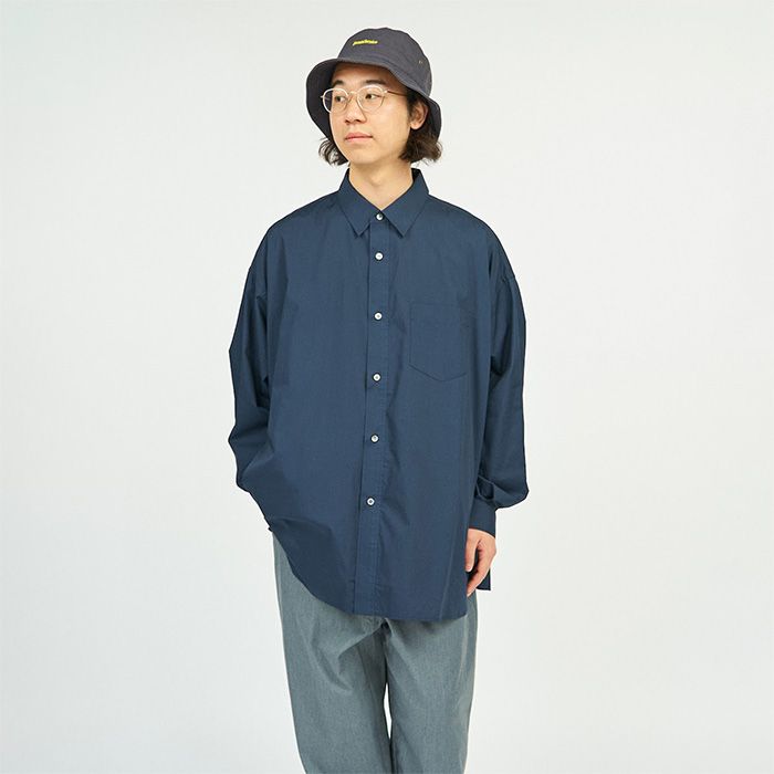 CORPORATE UNIFORM L/S SHIRT / NAVY