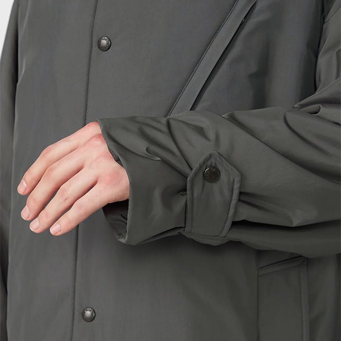 UNISEX / Insulation Soutien Collar Coat / AH(Asphalt Gray)