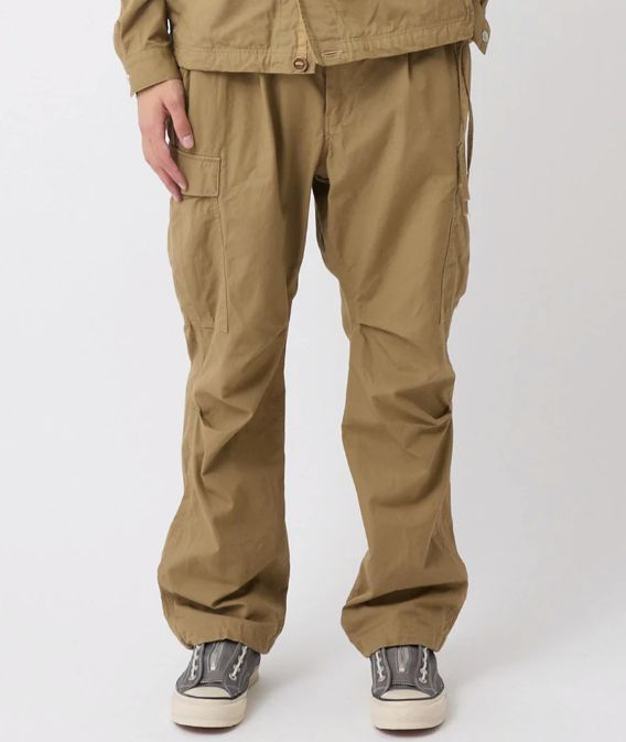 TROOPER 6P TROUSERS COTTON RIPSTOP / BEIGE / カーゴパンツ
