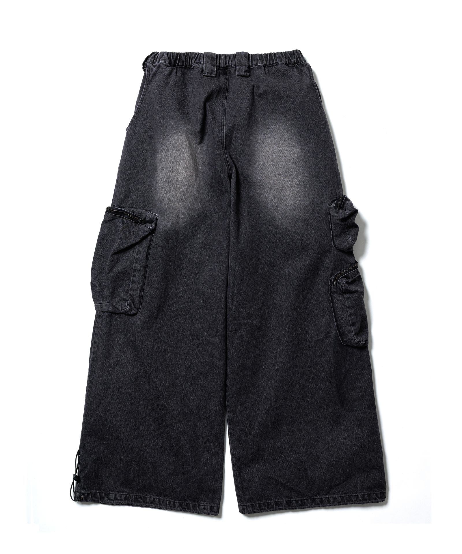 CPG MULTI POCKET DENIM PANTS / BLACK / FS2069