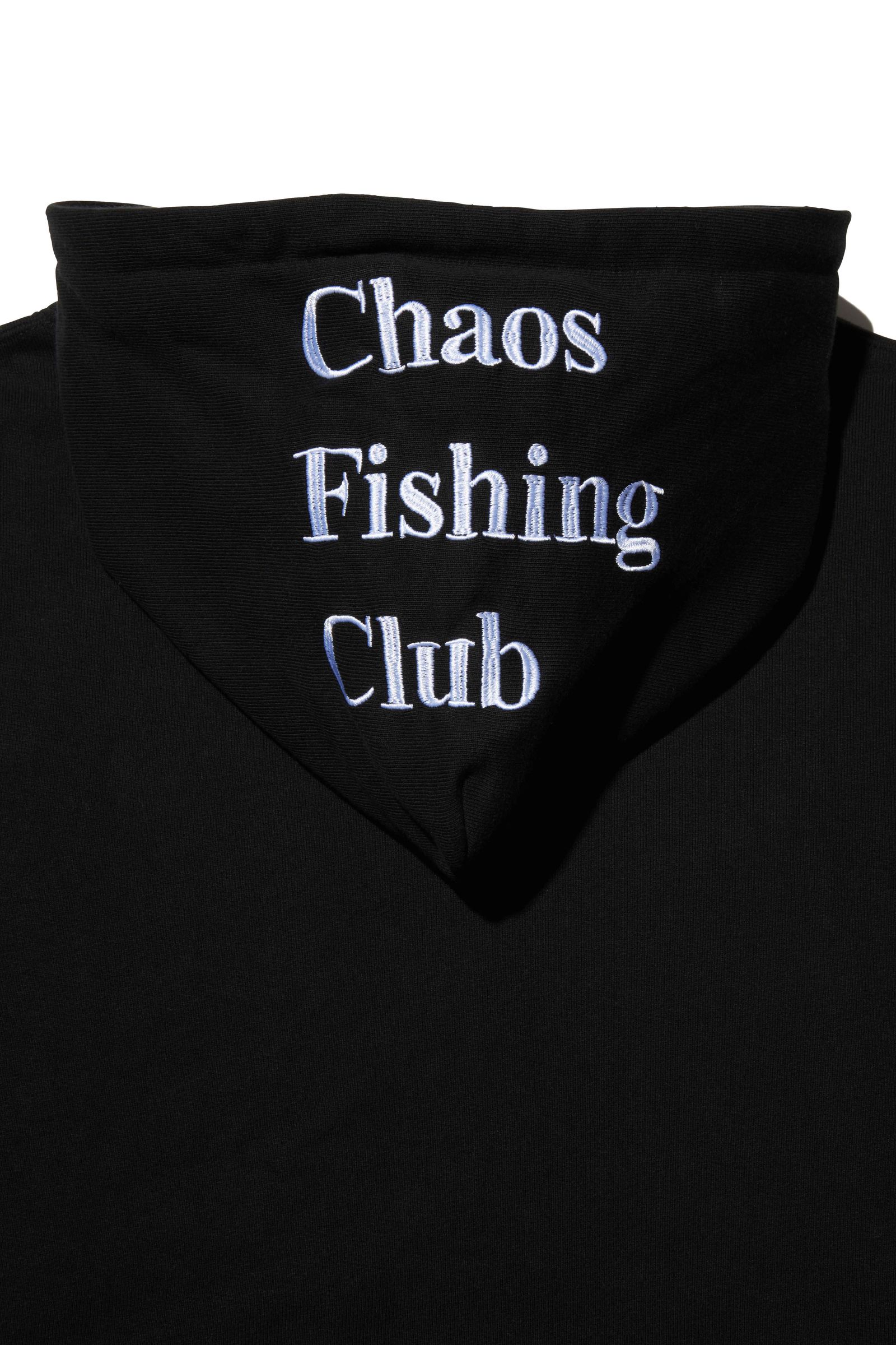 Chaos Fishing Club - LOGO HOODIE / BLACK | Stripe Online Store