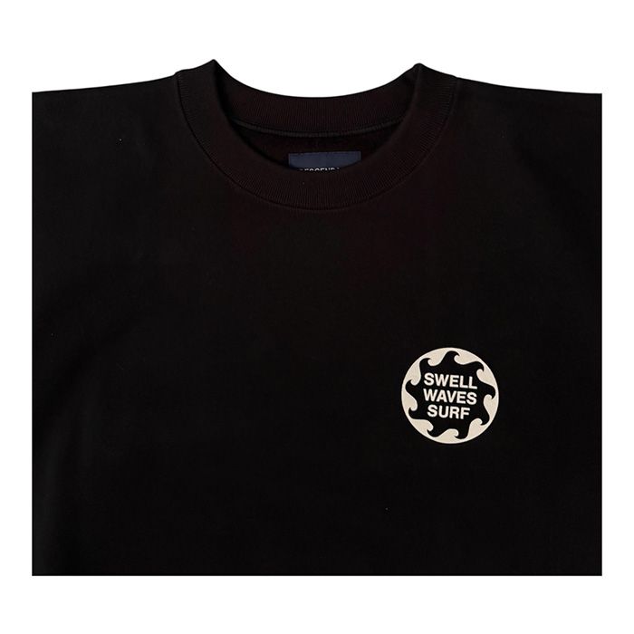 VORTEX CREW NECK / BLACK