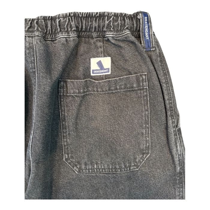 OS DENIM TROUSERS / BLACK