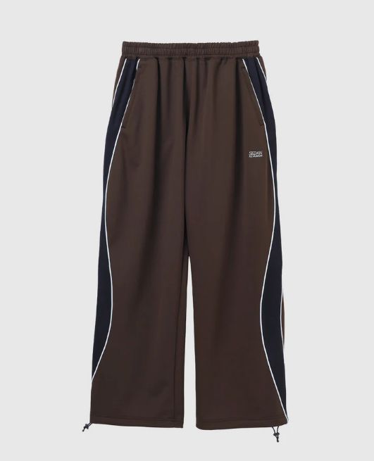 OG LOGO TRACK PANTS / Brown x Black