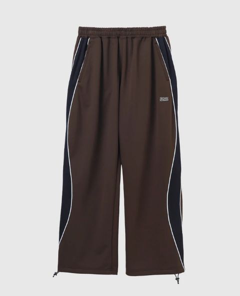 OG LOGO TRACK PANTS / Brown x Black