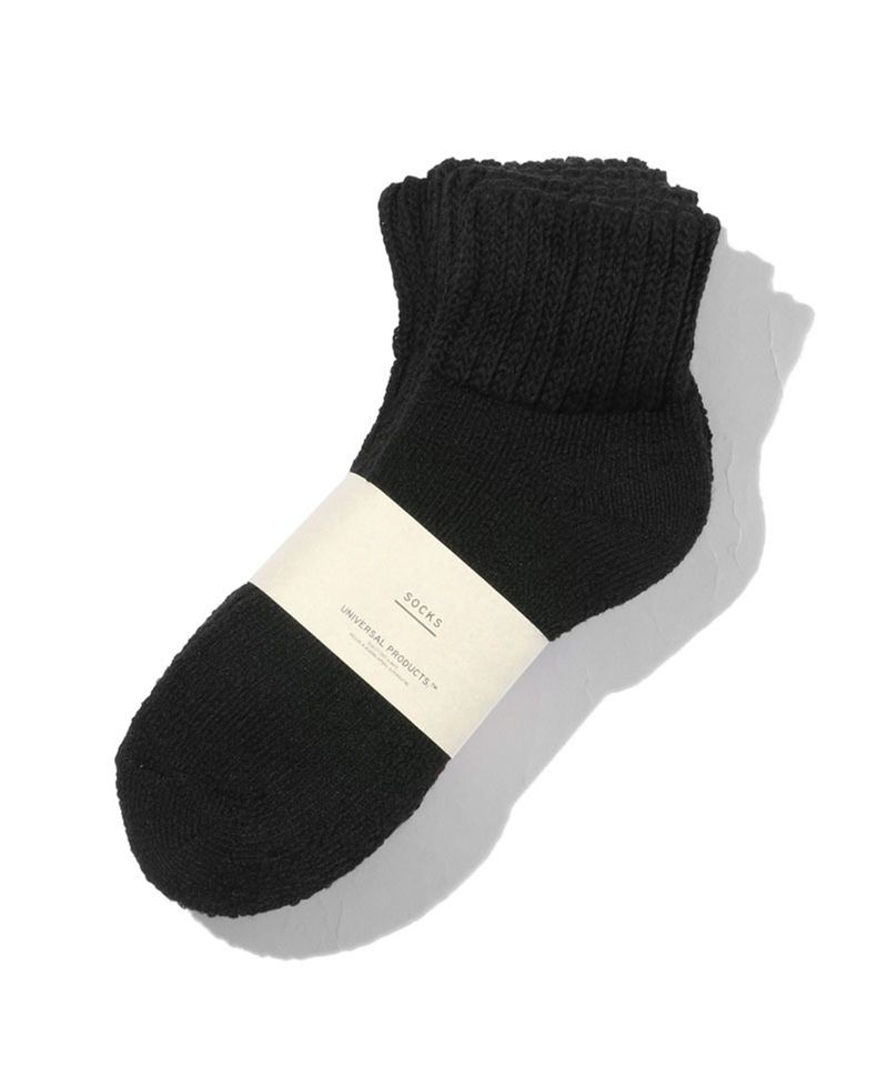 3P PILE SOCKS / BLACK
