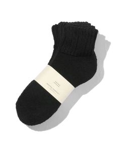 3P PILE SOCKS / BLACK