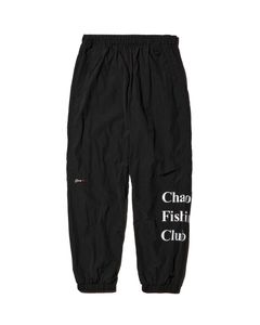 LOGO ART PANTS / BLACK