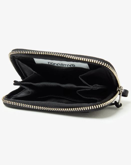 HIKER MINI WALLET COW LEATHER / BLACK