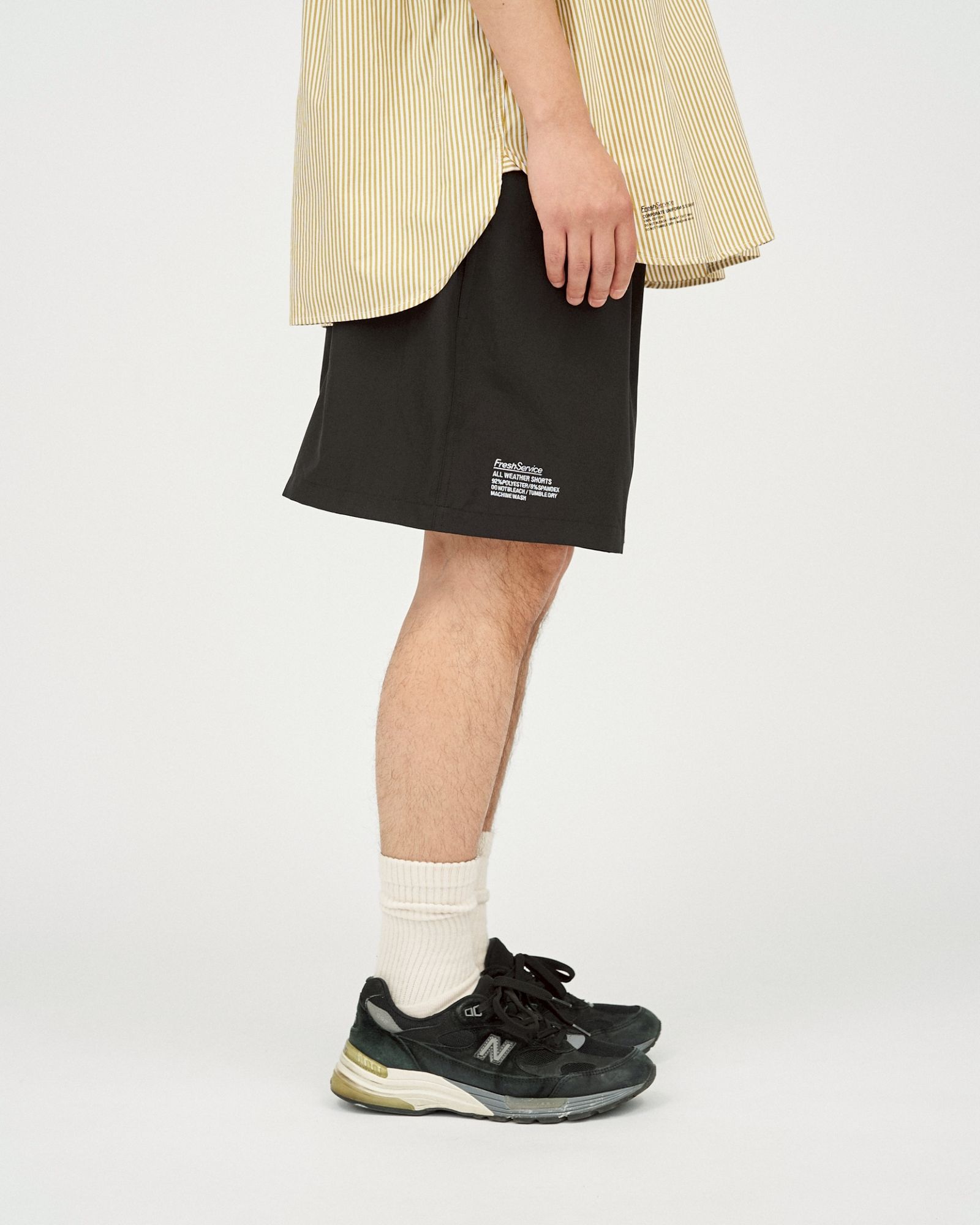 ALL WEATHER SHORTS / BLACK
