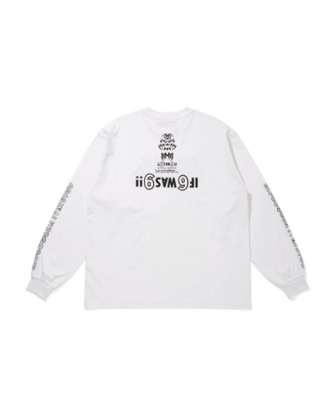"HideandSeek×Toru Nishiura" Original L/S Tee / WHT / L/Sシャツ
