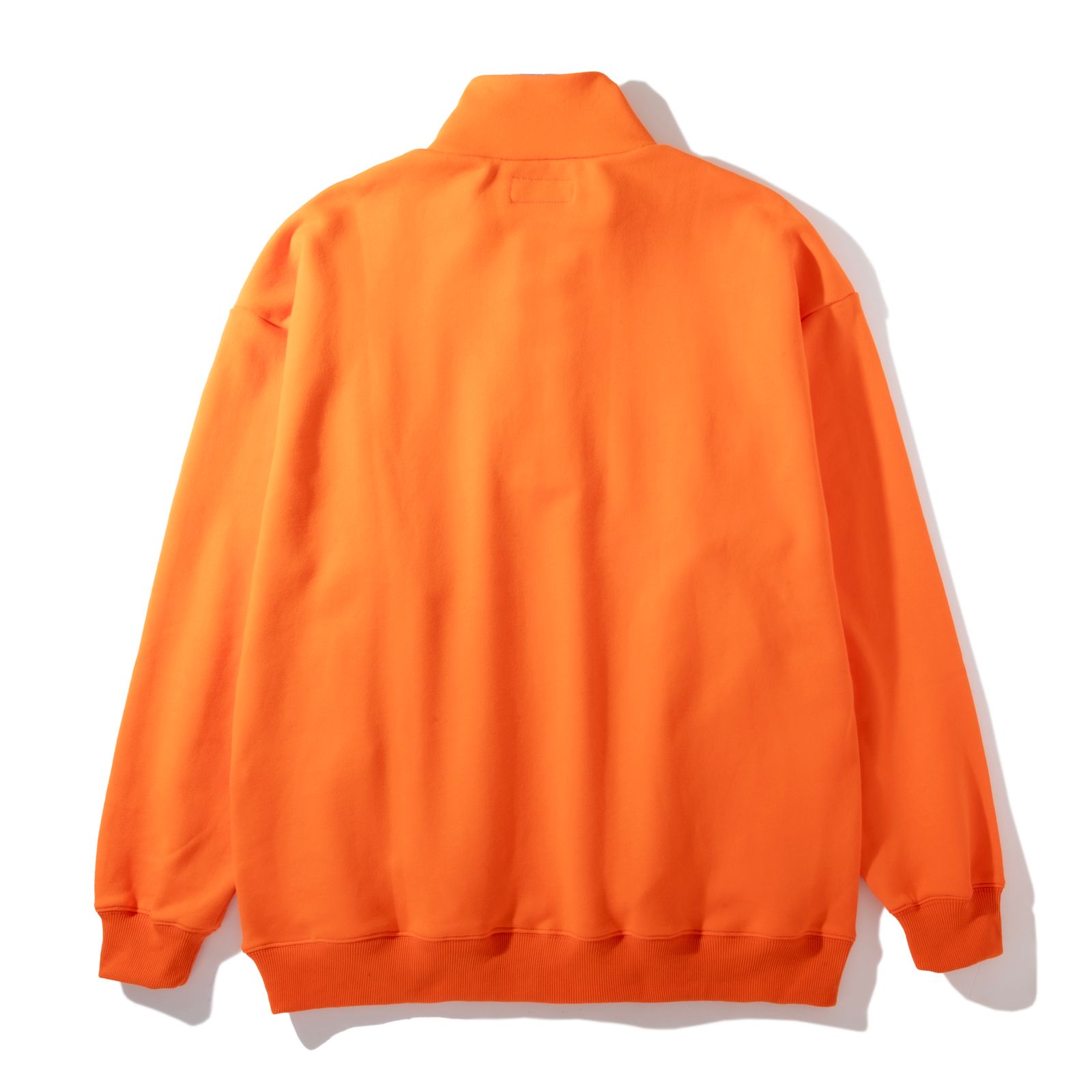 Acy - HI NECK SWEAT / ORANGE | Stripe Online Store