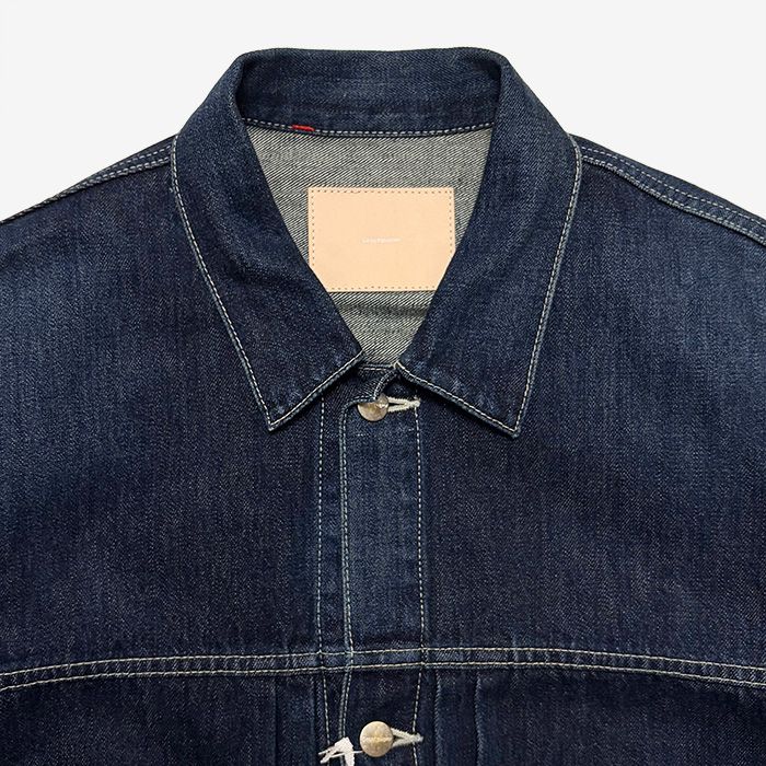 Selvage Denim Jacket -DARK FADE- / INDIGO DARK FADE