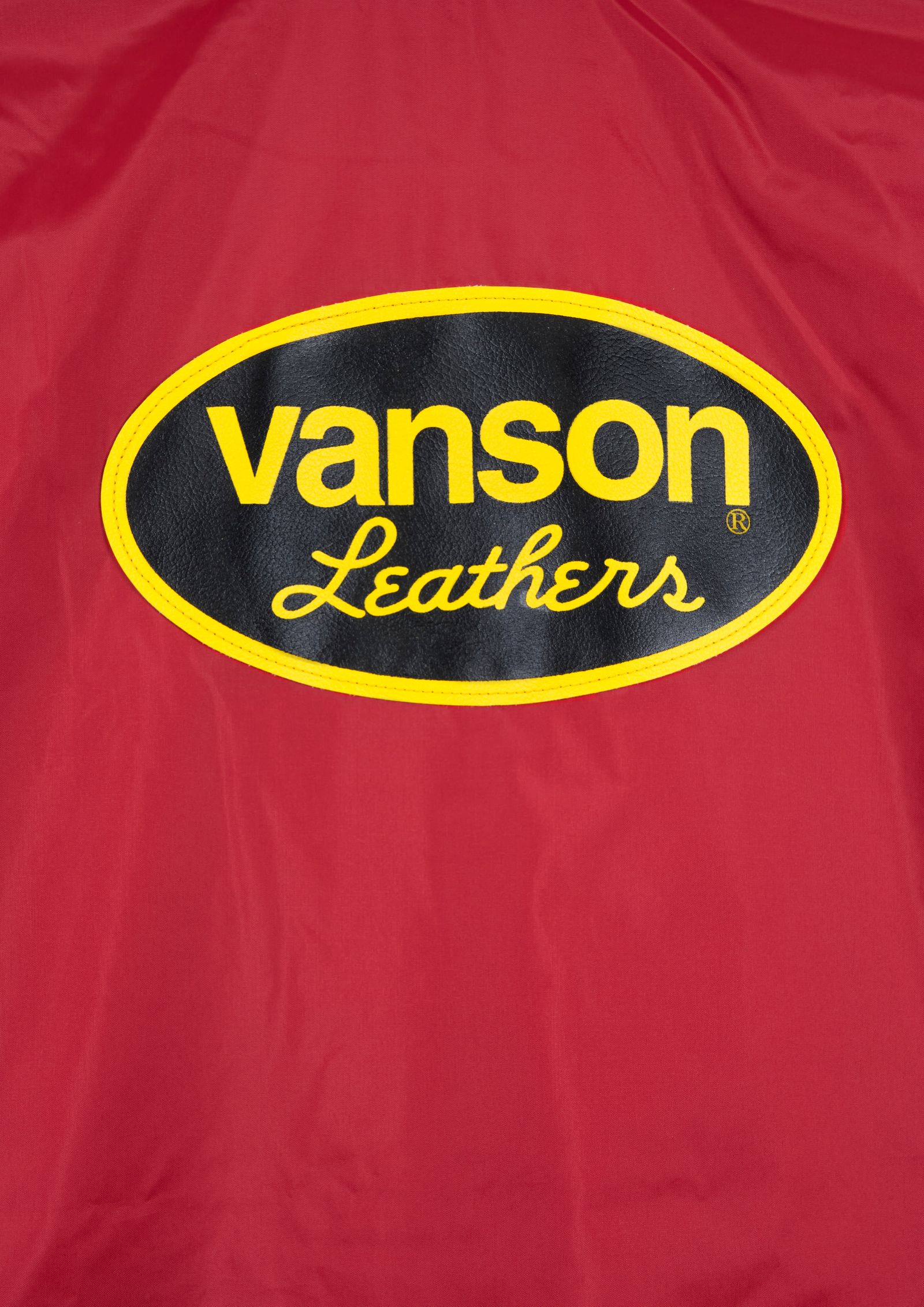 VANSON × MASSES NYLON JKT / RED / VANSONコラボレーション