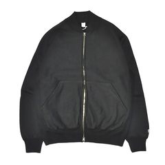 Zip Rib Neck Sweat / Seaweed