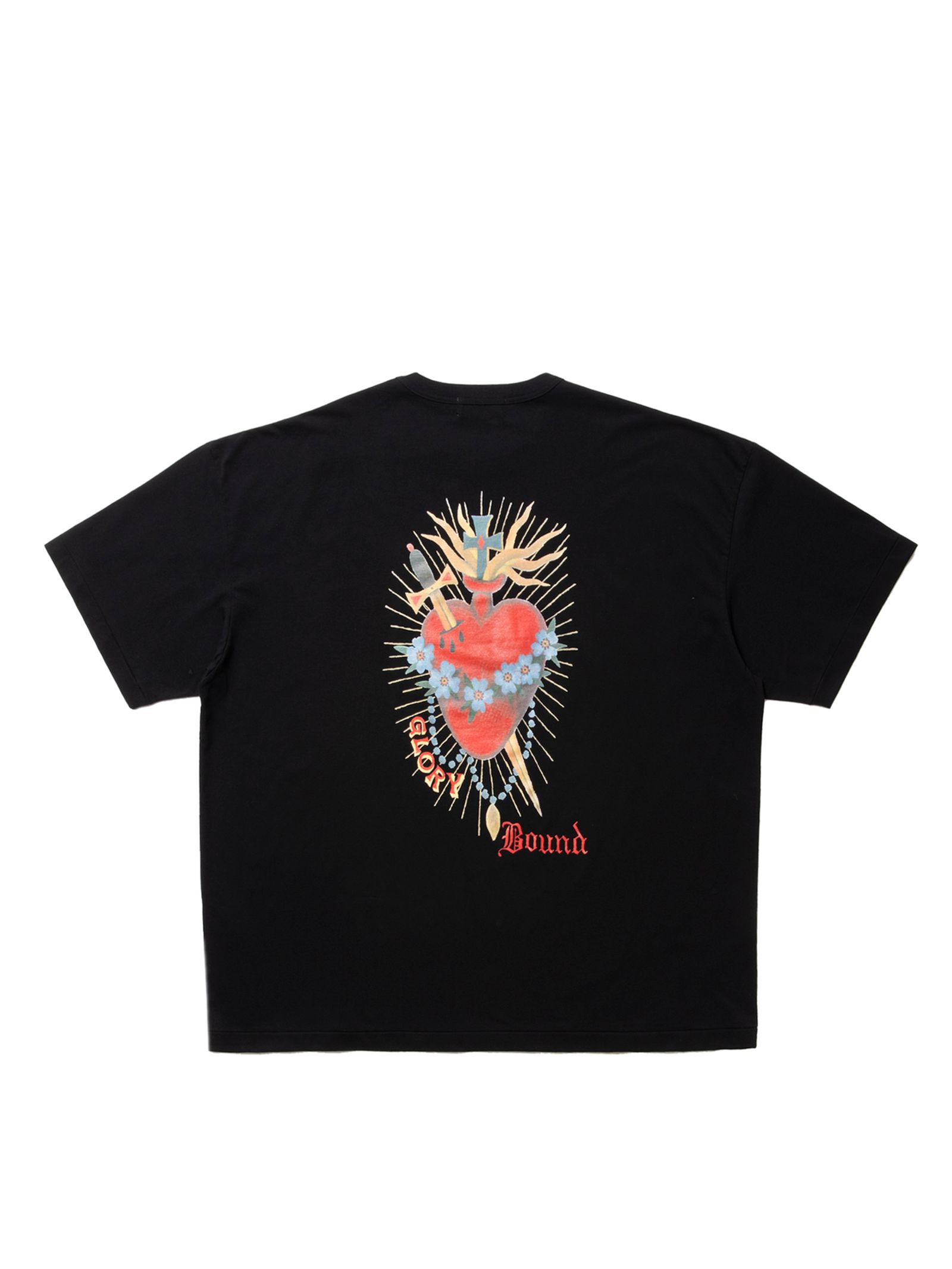 Print S/S Tee (Glory Bound) / BLACK /  Jakob Morley / コラボレーションティーシャツ