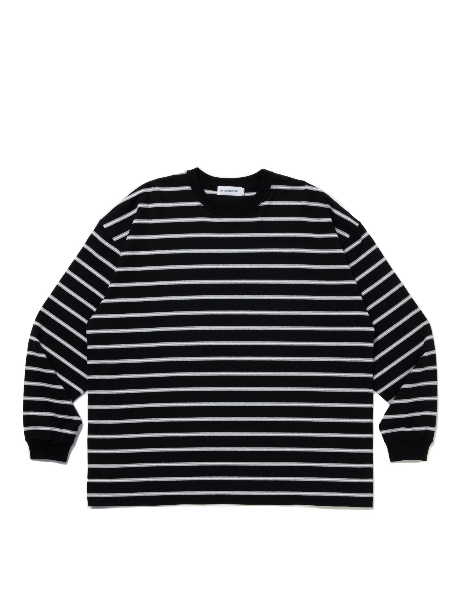 Border L/S Tee / BLACK / ボーダーティーシャツ /  CTE-25A307