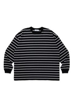 Border L/S Tee / BLACK / ボーダーティーシャツ /  CTE-25A307