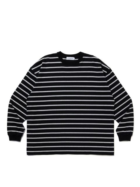 Border L/S Tee / BLACK / ボーダーティーシャツ /  CTE-25A307