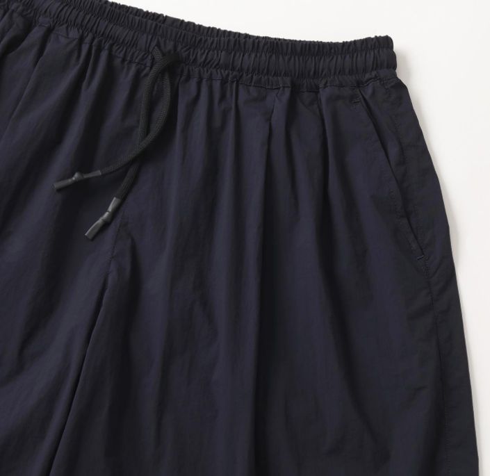 NYLON BAGGY SHORTS | NAVY