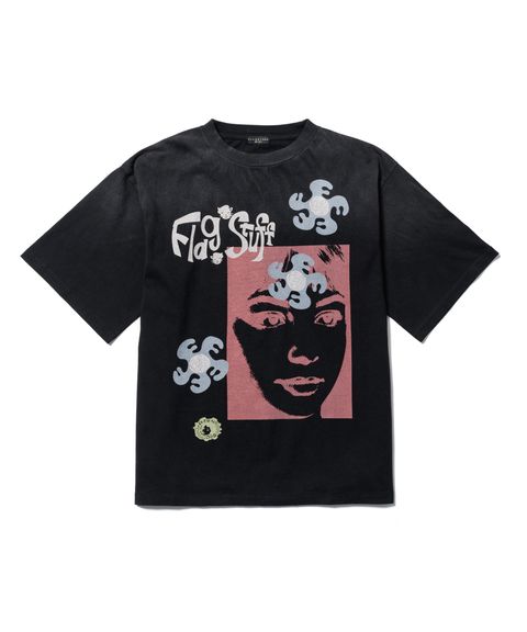 "COLLAGE" TEE / BLACK / プリントティー