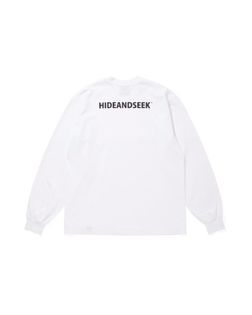 Logo L/S Tee(25aw) / WHITE / プリントロングスリーブティー