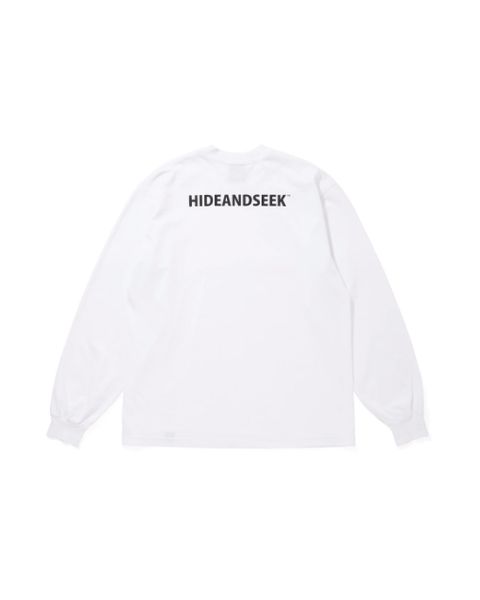 Logo L/S Tee(25aw) / WHITE / プリントロングスリーブティー