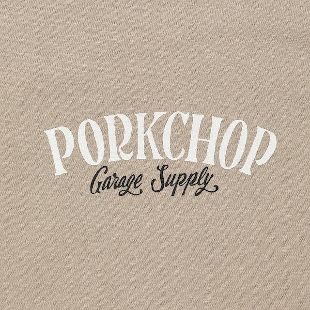 PORK BACK TEE / SAND×BKWH / プリント ティーシャツ