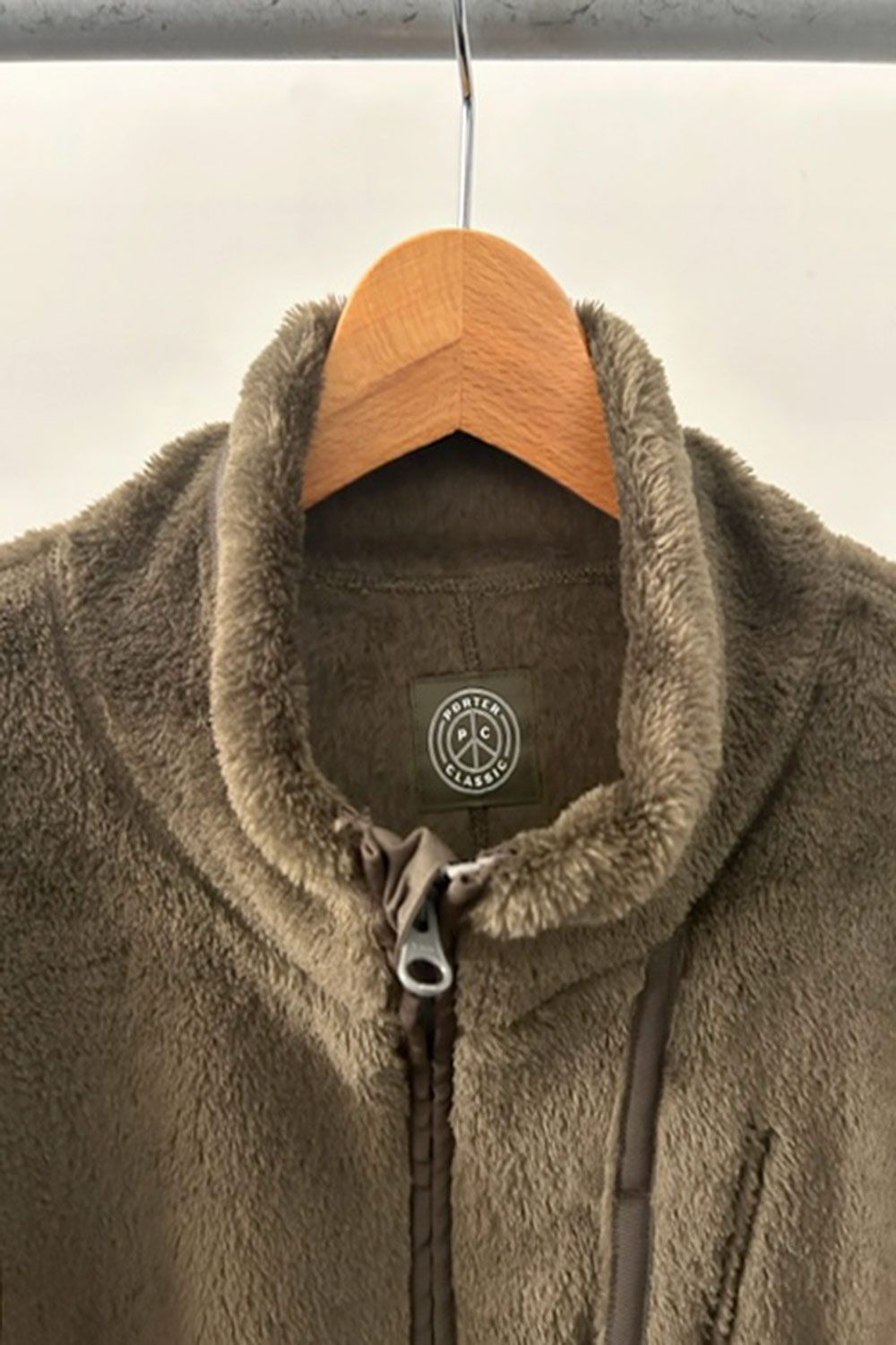 Porter Classic - HIGH LOFT FLEECE SHIRT JACKET / OLIVE ...