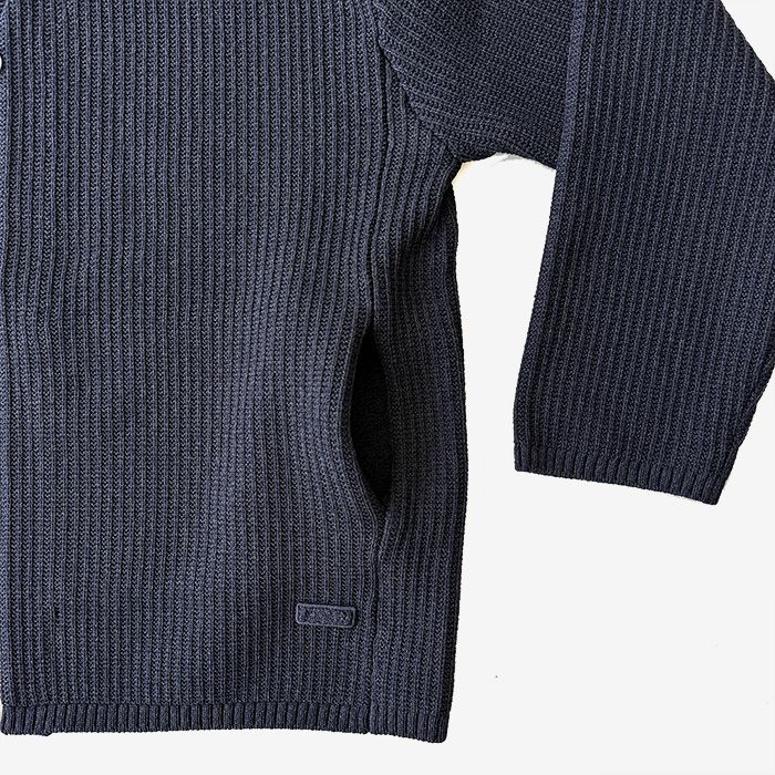 5G Zip Cardigan / N(Navy)