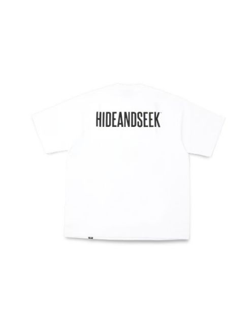 HAS Logo S/S Tee (Back BigSilhouette) / WHT / プリントティーシャツ