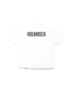 HAS Logo S/S Tee (Back BigSilhouette) / WHT / プリントティーシャツ