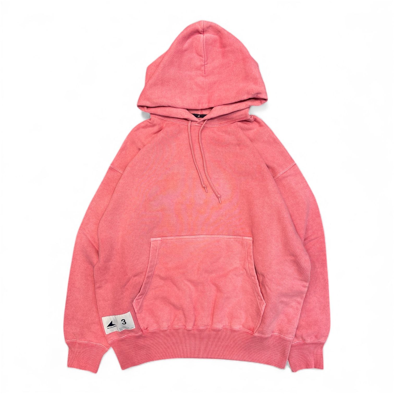 CACHALOT HOODY PIGMENT DYE / PINK