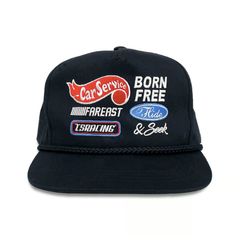 HIDEANDSEEK × CarService Work CAP / BLK / ワークキャップ
