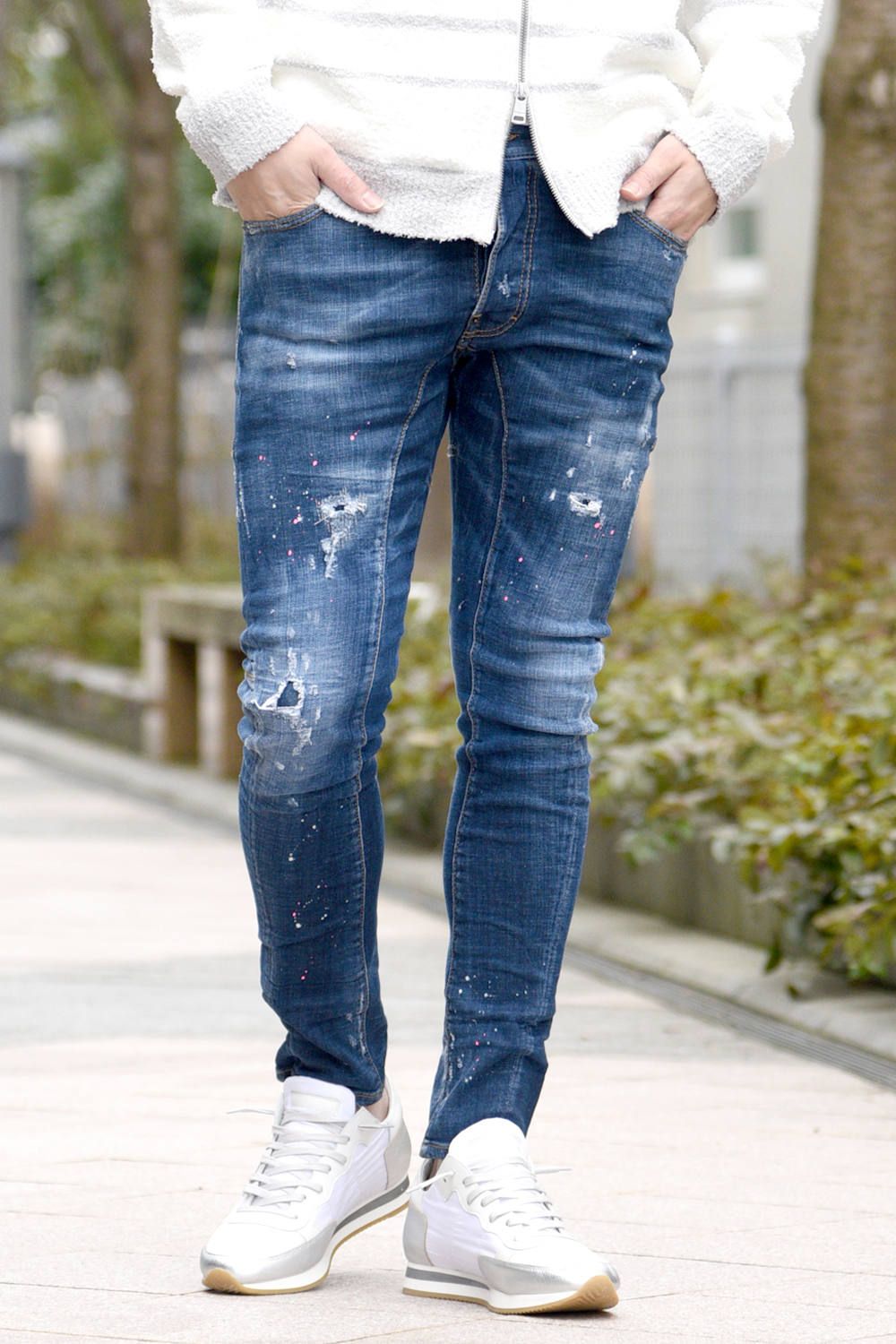 名作】DSQUARED2 ディースクエアード TIDY BIKER JEAN-